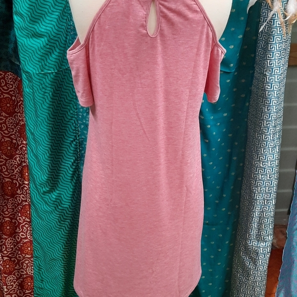 Women's light mauve dress - Picture 4 of 4